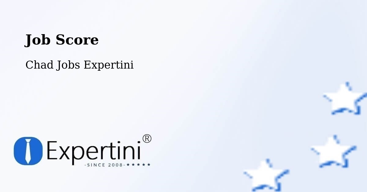 Job Score - Chad Jobs Expertini
